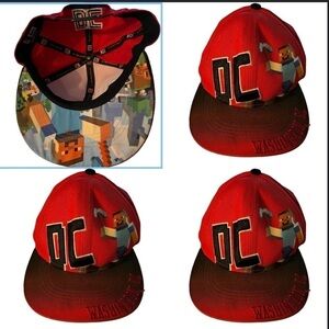 MINECRAFT Washington DC Baseball Hat CITY HUNTER